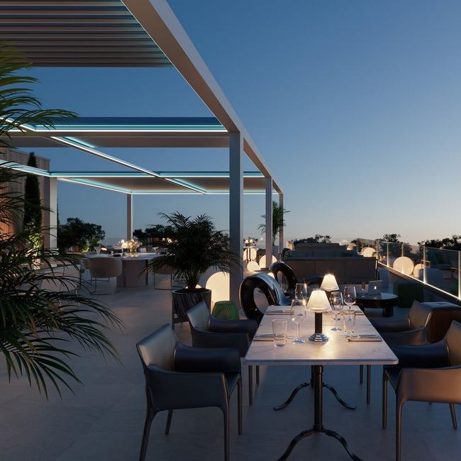 Bioklimatik Pergola Sistemi